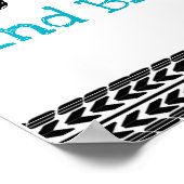 Póster  Fun 2nd Birthday Race Car Driver Poster (Hoek)