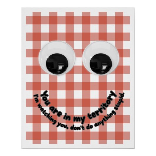 Poster Funny Relationship Quote Sarcastic Cute (Voorkant)