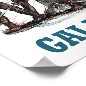 Poster Galactische Gladiatoren (Hoek)