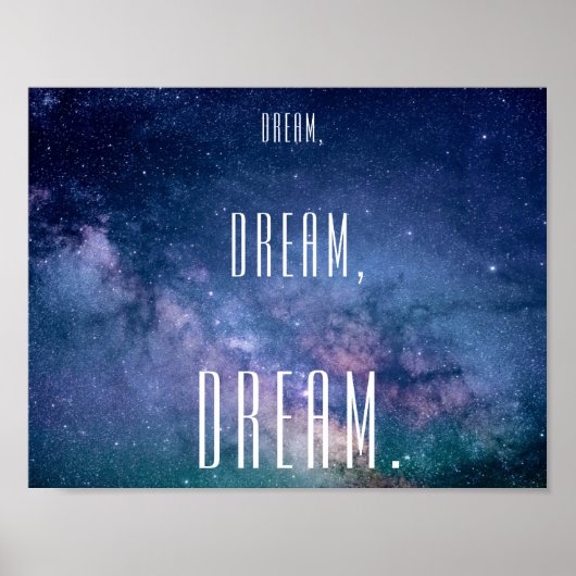 Poster Galaxy Dream (Voorkant)