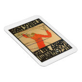 poster "GALERIE ARNOT" VAN EGON SCHIELE OP MAGNET Magneet (Rechterzijde)