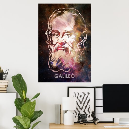 Poster Galileo (Thuiskantoor)
