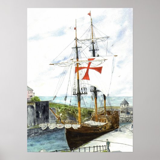 poster "Galleon" (Voorkant)