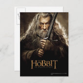 Poster Gandalf Character 1 Briefkaart (Voorkant / Achterkant)
