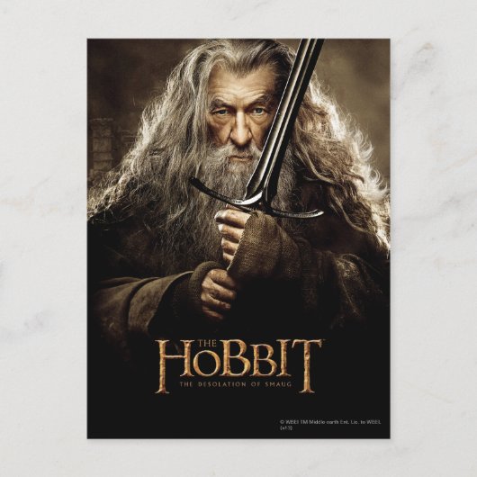 Poster Gandalf Character 1 Briefkaart (Voorkant)
