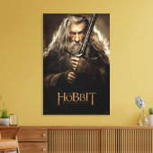 Poster Gandalf Character 1 Canvas Afdruk (Insitu (Woonkamer))