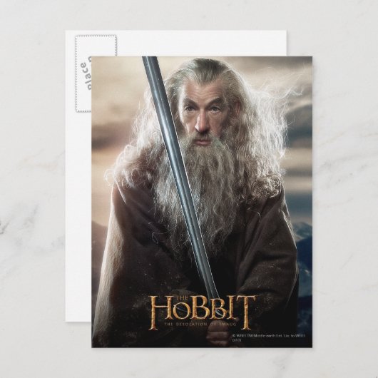 Poster Gandalf Character 2 Briefkaart (Voorkant / Achterkant)