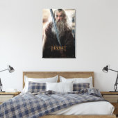 Poster Gandalf Character 2 Canvas Afdruk (Insitu (Slaapkamer))