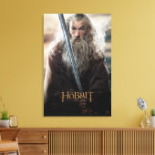 Poster Gandalf Character 2 Canvas Afdruk (Insitu (Woonkamer))