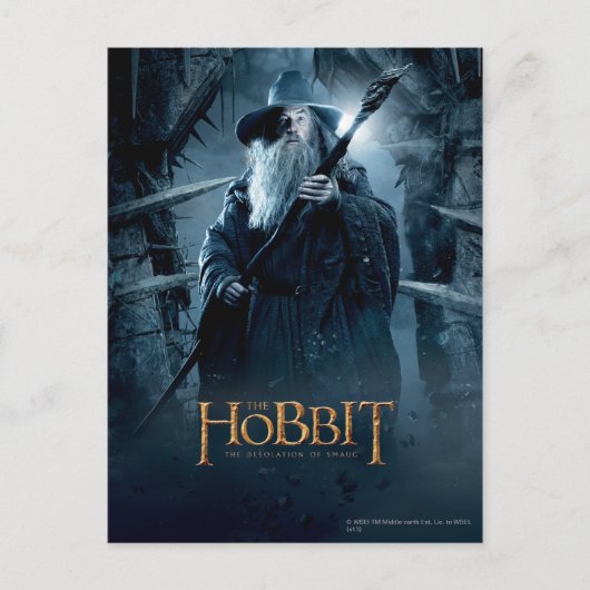 Poster Gandalf Character 3 Briefkaart (Voorkant)