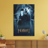 Poster Gandalf Character 3 Canvas Afdruk (Insitu (Woonkamer))