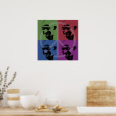 Poster Gandhi (Keuken)