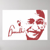 Poster Gandhi (Voorkant)