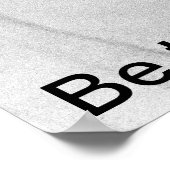 Poster Gandhi "Be the change" (Hoek)