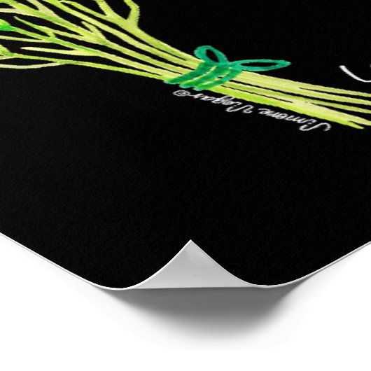 POSTER GARDEN HERBS (Hoek)