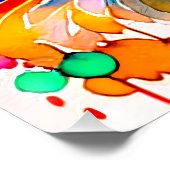 Pôster Gato Aquarela Perfect Poster (Hoek)