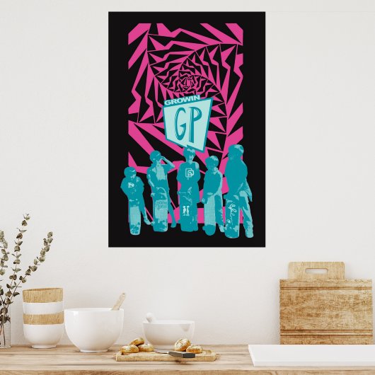 poster "Gator Pains" (Keuken)