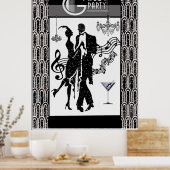 Poster Gatsby Party (Keuken)