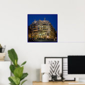 Poster Gaudi La Pedrera VAN 8.99 UUR (Thuiskantoor)