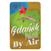 poster Gdańsk-Polen Magneet (Verticaal)