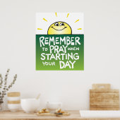 Poster gebeden (Keuken)