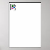 Poster gebroken Afbeelding (Voorkant)