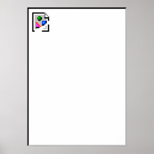 Poster gebroken Afbeelding