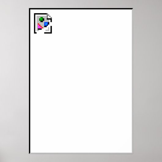 Poster gebroken Afbeelding (Voorkant)