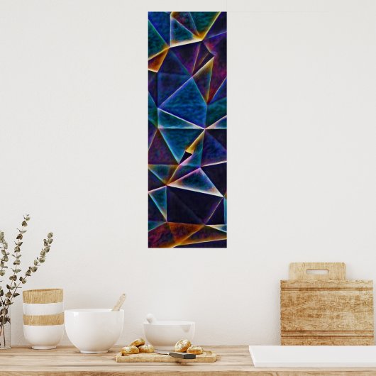 Poster gebroken bellen (Keuken)