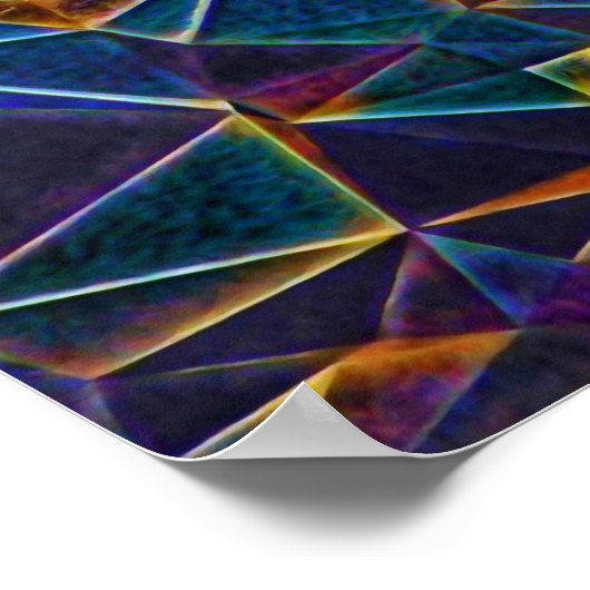 Poster gebroken bellen (Hoek)