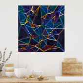 Poster gebroken bellen (Keuken)