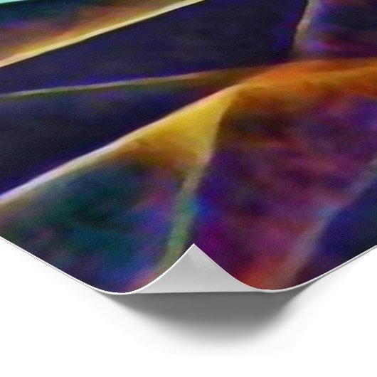 Poster gebroken bellen (Hoek)