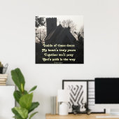 Poster gedicht om te bidden door Ladee Basset (Thuiskantoor)