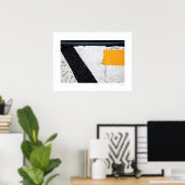 Poster GEEL SQUARE (Thuiskantoor)