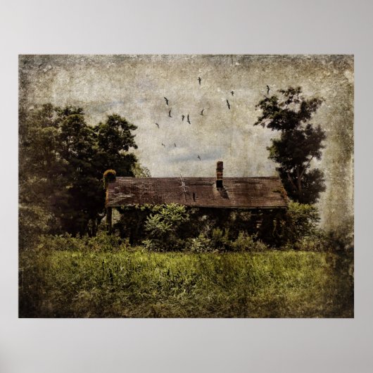 Poster gehakt door het verleden (Voorkant)