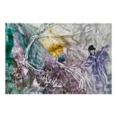 Poster Geisha in Dreamscape (Voorkant)