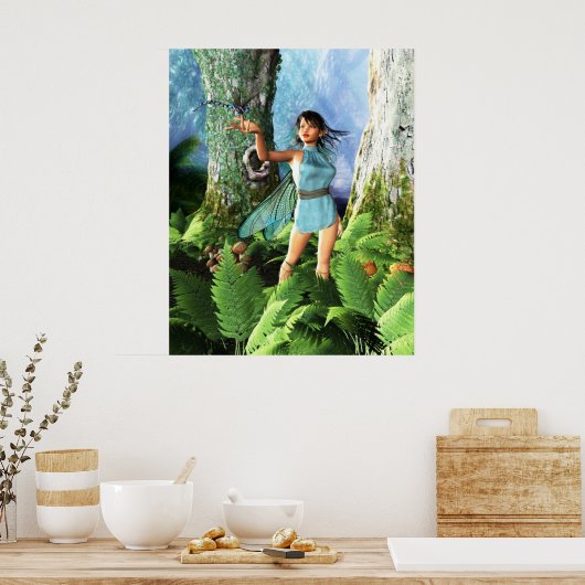 Poster gekindde gedistilleerde dranken (Keuken)