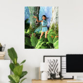 Poster gekindde gedistilleerde dranken (Thuiskantoor)