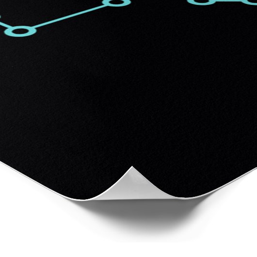 Poster gekleurde pijlen (Hoek)