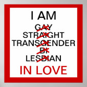 Poster gelijke rechten (Voorkant)