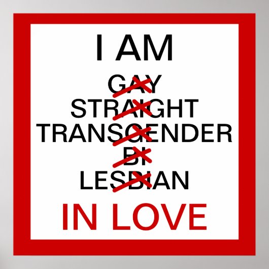 Poster gelijke rechten (Voorkant)