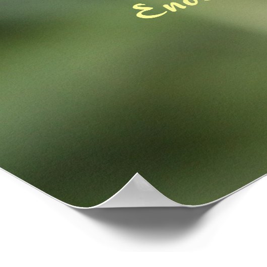 Poster geluk bij gedicht (Hoek)