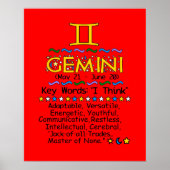 Poster GEMINI (Voorkant)