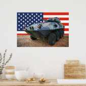 Poster gepantserde transporteur (Keuken)