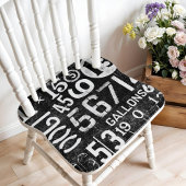 Poster  getallen voor ontkoppeling of collage