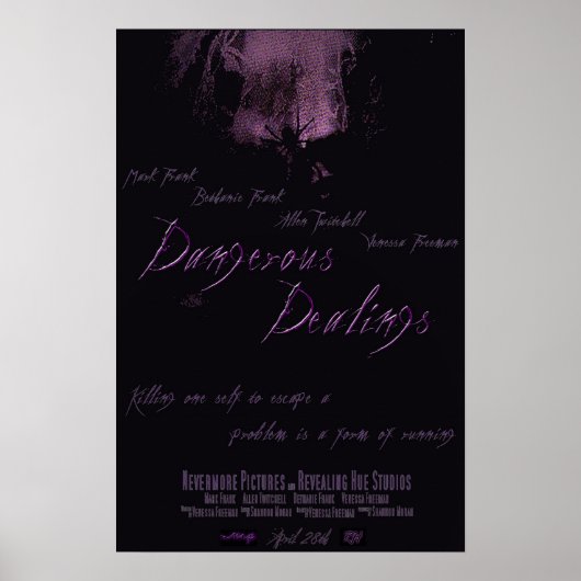 Poster gevaarlijke deals (Voorkant)