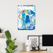 Poster "geweldig dennengoed" (Thuiskantoor)