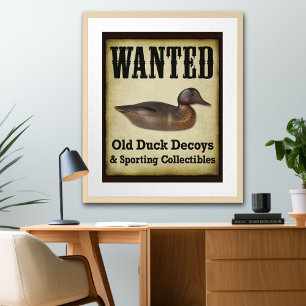 POSTER: Gewenst - Euck Decoys Poster