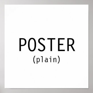 POSTER (gewoon)