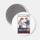 poster "Gewoon een kruidvat" Eerste Hulp Magneet (Voorkant / Achterkant)